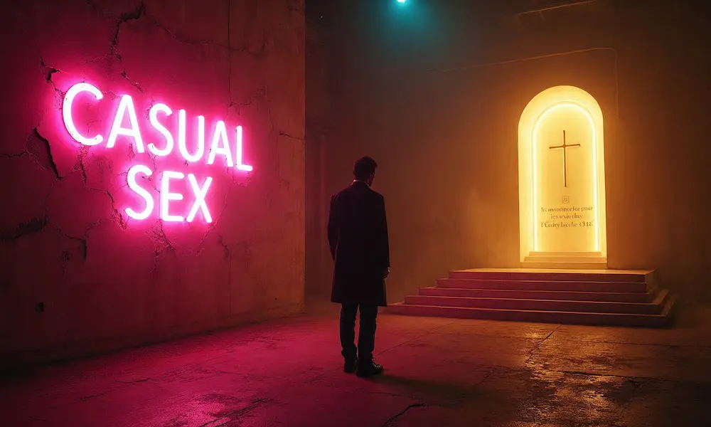 Fornication’s cultural lie vs. God’s sacred design for sex