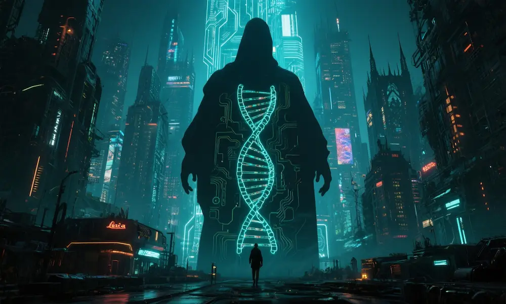 Symbolic giants of modern age: AI, genetic engineering, transhumanism.