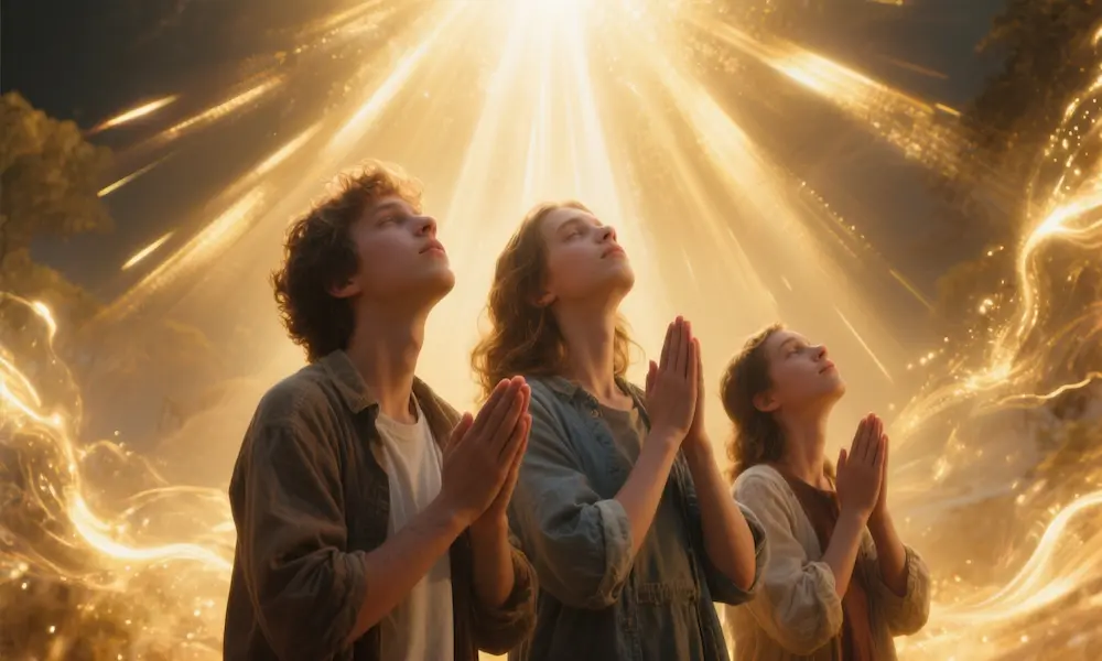 Prayer revival Gen Z spiritual awakening Acts 2:17 prophecy young men visions daughters prophesy