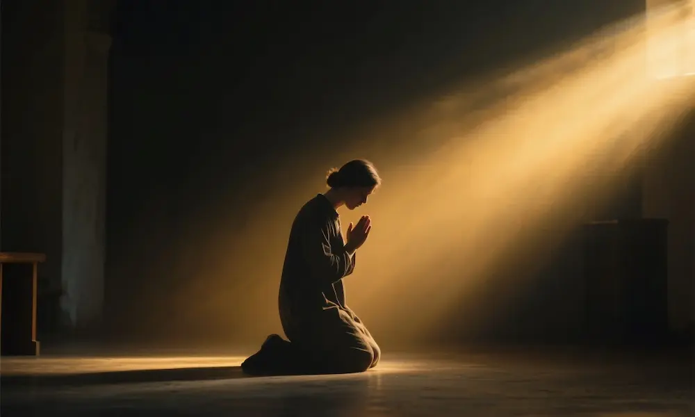 Fasting with repentance and humility for spiritual deliverance