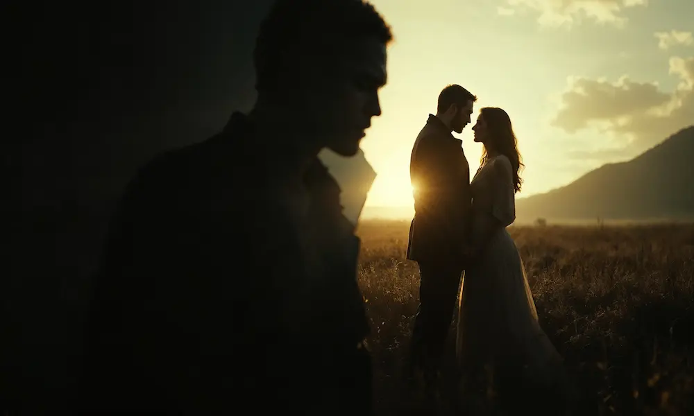 Cinematic contrast between isolated lust and covenantal love