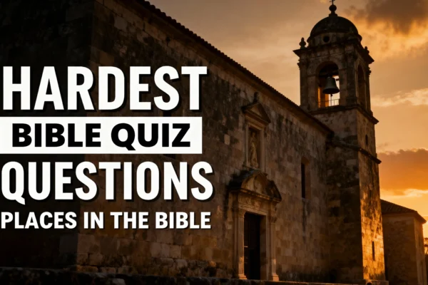 Places in the Bible Quiz