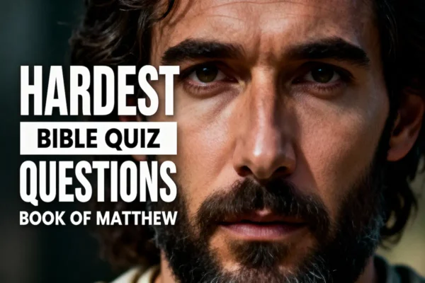 25 Bible Questions About the Book of Matthew Book of Matthew Quiz